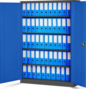 Jan Nowak Szafa JAN II antracyt-niebieski 2