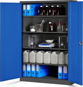 Jan Nowak Szafa JAN II antracyt-niebieski 4