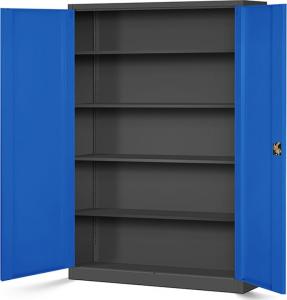 Jan Nowak Szafa JAN II antracyt-niebieski 5