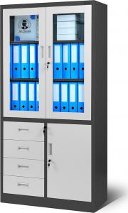 Jan Nowak Szafa WIOLA antracyt-biała 2