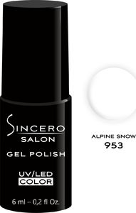 Sincero Salon Lakier hybrydowy Gel Polish UV/LED 953 Alpine Snow 6ml 1