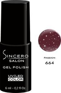 Sincero Salon Lakier hybrydowy Gel Polish UV/LED 664 Passion 6ml 1