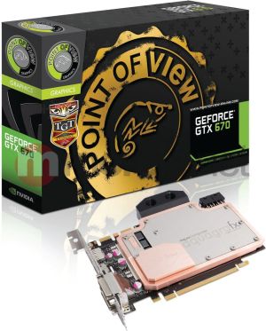 Karta graficzna Point Of View GeForce GTX 670 BEAST 2GB TGT-670-A1-2-BST-W 2
