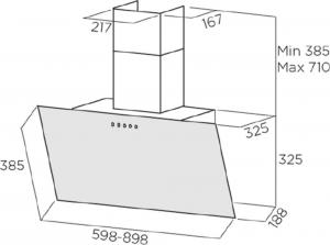 Okap TurboAir Kitty BL/A/90 2