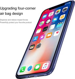 Baseus Baseus Soft Case Impact Silicone Case for Apple iPhone X Blue 6