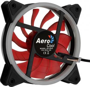 Wentylator Aerocool REV Red (AEROREV-120RED-LED) 3