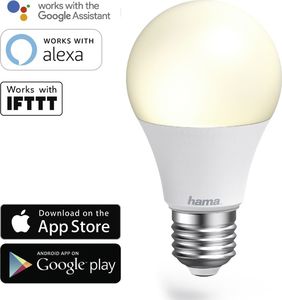 Hama ŻARÓWKA LED WIFI E27 BIAŁA 5