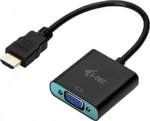 Adapter AV I-TEC HDMI - D-Sub (VGA) czarny (HDMI2VGAADA) 1