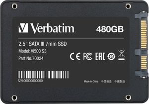 Dysk SSD Verbatim 480 GB 2.5" SATA III (70024) 2