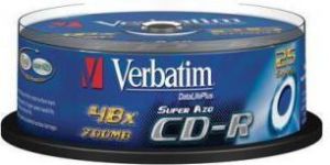 Verbatim CD-R 700 MB 52x 25 sztuk (43352) 1