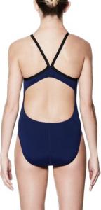 Nike Strój kąpielowy Poly Solid Racerback midnight navy r. 38 (TFSS0082) 2