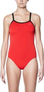 Nike Strój kąpielowy Poly Solid Racerback university red r. 36 (TFSS0082) 1
