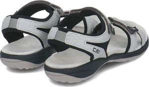CMP Sandały damskie Adib Wmn Hiking Stone/Nero r. 38 (39Q9536-77UC) 2
