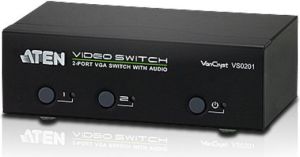 Aten 2 Portowy Switch VGA (VS0201-AT-G) 1