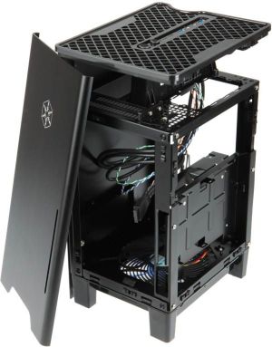 Obudowa SilverStone SST-FT03B-Mini Fortress (czarna) 2