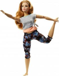 Lalka Barbie Mattel Made to Move - Kwiecista gimnastyczka, ruda (FTG80/FTG84) 3