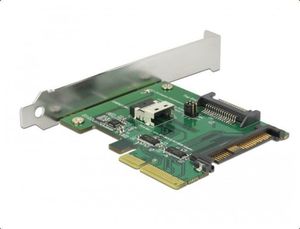 Kontroler Delock PCIe 3.0 x4 - U.2 SFF-8639 + SFF-8654 (89921) 1