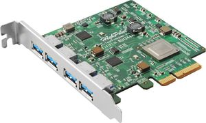 Kontroler Highpoint PCIe 3.0 x4 - 4x USB 3.2 Gen 2 RocketU (RU1344A) 1