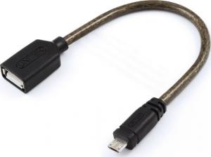 Kabel USB Unitek microUSB - USB-A 0.22 m Czarny (YC438) 1
