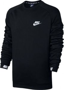 Nike Bluza męska M Nsw Av15 Crw Flc czarna r. 2XL (861744 010) 1