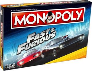 Winning Moves Gra planszowa Monopoly Fast and Furious 1