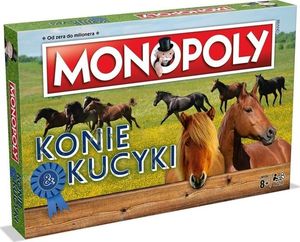 Winning Moves Gra planszowa Monopoly Konie i kucyki 1
