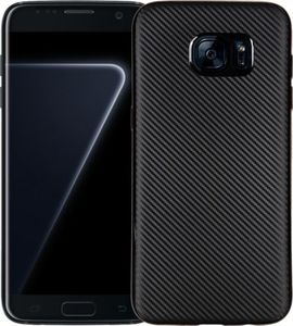 Etui Carbon Fiber Samsung S7 Edge G935 czarny/black 1