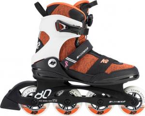 Rolki K2 Rolki damskie Alexis 80 Boa pomarańczowe r. 38 (30D0774/11/7.5) 2