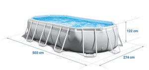Intex Basen stelażowy 503x274x122cm 12w1 INTEX 26796 10