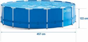 Intex Basen stelażowy 457cm 12w1 (28242) 5