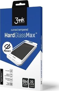 3MK Grūdinto stiklo ekrano apsauga 3MK HardGlass Max Privacy, skirta iPhone 7 Plus telefonui, skaidri/juoda 1
