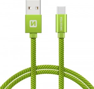 Kabel USB Swissten USB-A - USB-C 1.2 m Biały (SW-QU-TYPC-3.1-1.2m-SI) 4