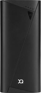 Powerbank Nešiojama baterija Xqisit 10400 mAh, 2 x USB, juodos spalvos 1