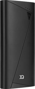 Powerbank Nešiojama baterija Xqisit 10400 mAh, 2 x USB, juodos spalvos 2