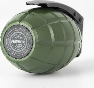 Powerbank Remax Išorinė baterija Remax RPL-28, 5000 mAh, USB DC 5V, 1A, žalia 3