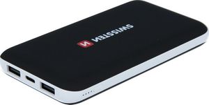 Powerbank Swissten Core Slim 10000 mAh Czarny  (SW-BCPWB-10000) 4