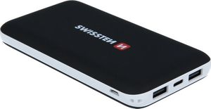 Powerbank Swissten Core Slim 10000 mAh Czarny  (SW-BCPWB-10000) 5