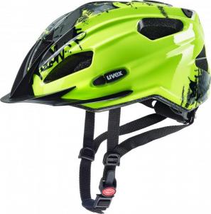 Uvex Kask rowerowy dziecięcy Quatro neon yellow black r. 50–55 cm (4142573015) 1