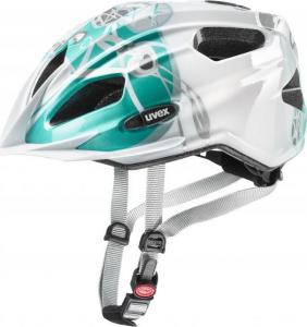 Uvex Kask rowerowy dziecięcy Quatro white teal r. 50–55 cm (4142573115) 1
