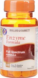 Holland & Barrett Enzymy Trawienne 100 Tabletek (HB10332) 1