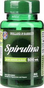 Holland & Barrett Spirulina 500 mg 60 Tabletek 1