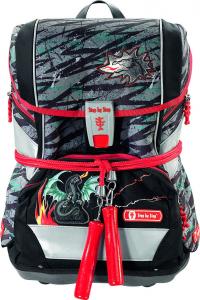 Step by Step Zestaw szkolny 2w1 Fire Dragon 4 el. 7