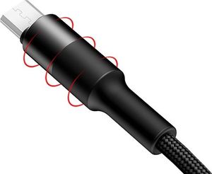 Kabel USB Usams USB-A - microUSB 1.2 m Czarny (SJ224USB01) 8