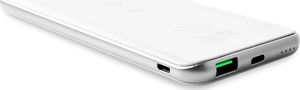 Powerbank Puro Wireless Slim 8000mAh Biały 3