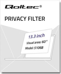 Filtr Qoltec Qoltec Filtr prywatyzujący RODO do MacBook Pro Retina (2012-2015) | 13.3'' 1