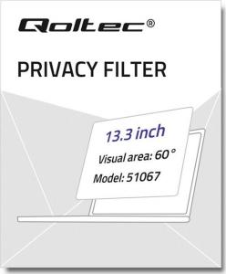 Filtr Qoltec Qoltec Filtr prywatyzujący RODO do MacBook Air | 13.3'' | 16:10 1