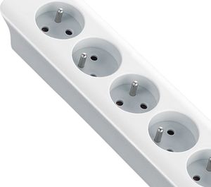 Listwa zasilająca Qoltec Quick Switch 8 gniazd 1.4 m biała (50265) 2