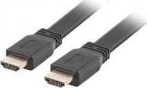 Kabel Lanberg HDMI - HDMI 0.5m czarny (CA-HDMI-21CU-0005-BK) 1