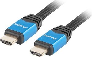Kabel Lanberg HDMI - HDMI 3m niebieski (CA-HDMI-20CU-0030-BL) 1