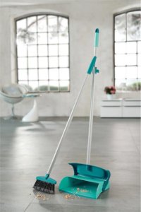 Leifheit Zestaw do zamiatania z drążkiem i zamykaną szufelką 3